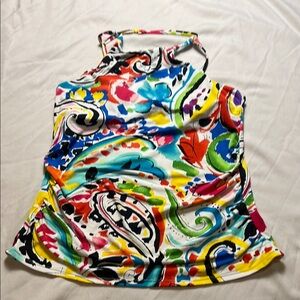 Anne Cole Multicolor Swim Top